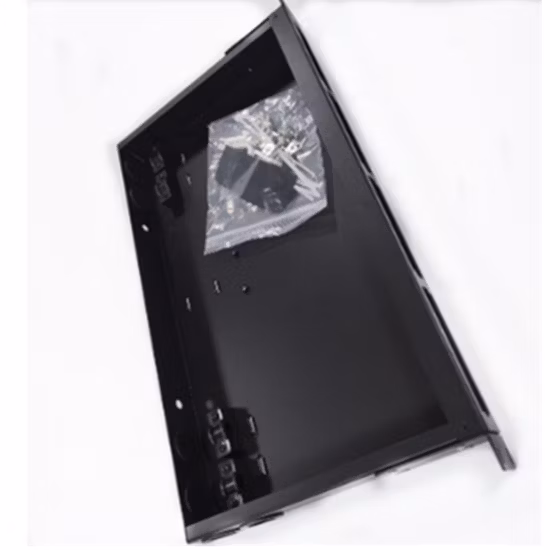 고밀도 광섬유 패치 패널, 1U, 96 코어, 24 포트, MPO 광섬유 패치 패널에 대한 Om3 LC 커넥터